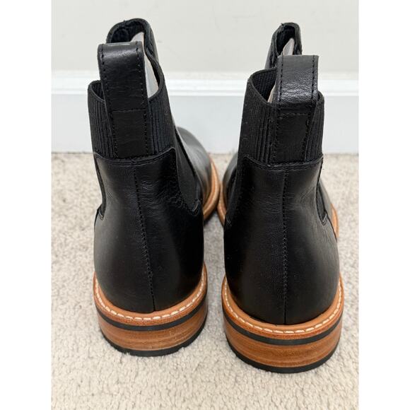Nisolo Carmen Leather Pull On Ankle Chelsea Boots Black Women's Size 8.5 NWOT - Picture 8 of 12